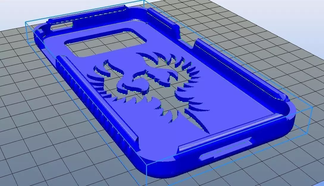 Samsung Galaxy j3 smartphone case No 1 3D print model