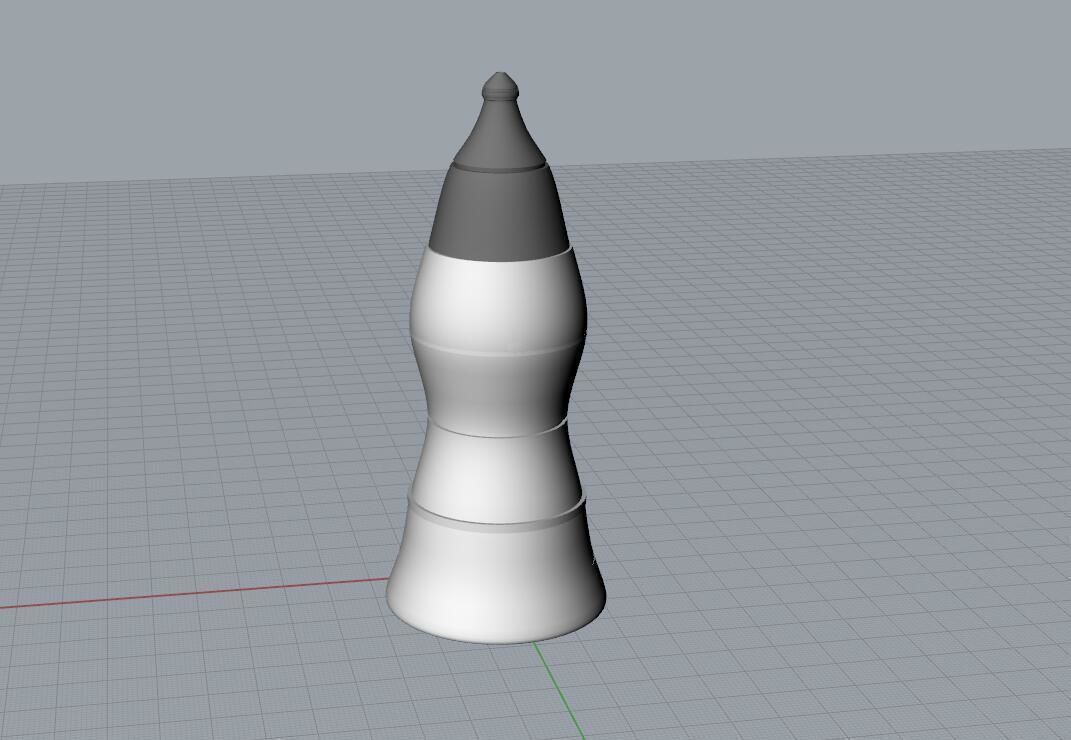 Portable clean water bottle design 3D print model_6