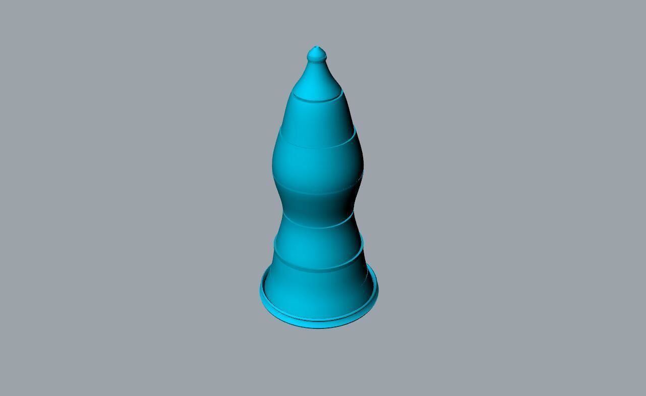 Portable clean water bottle design 3D print model_14