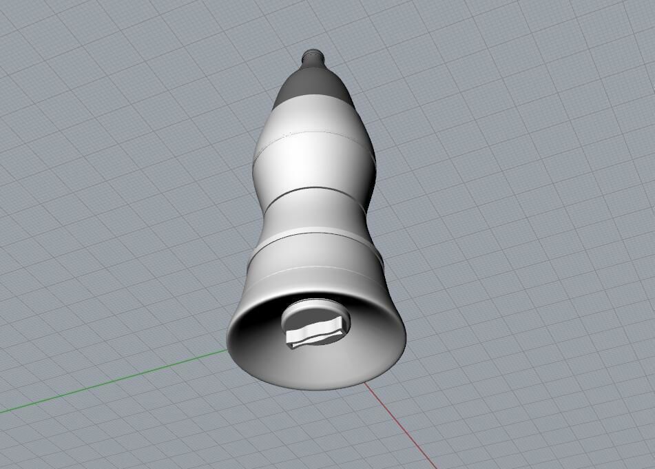 Portable clean water bottle design 3D print model_13