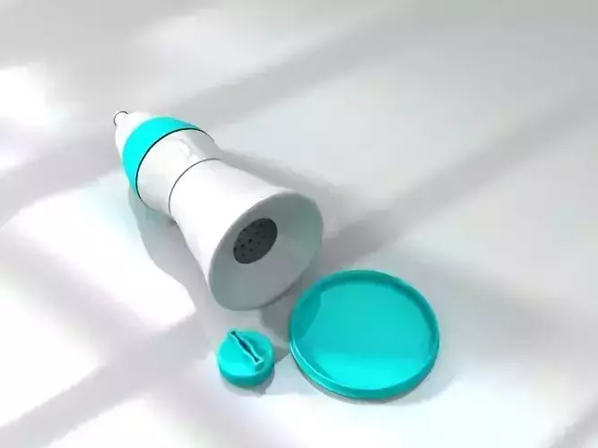 Portable clean water bottle design