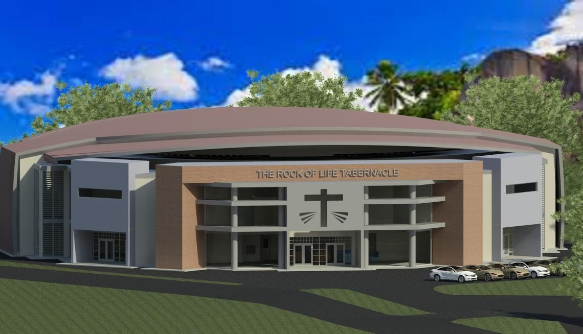 Auditorium - 1200 Seater Low-poly 3D model_2