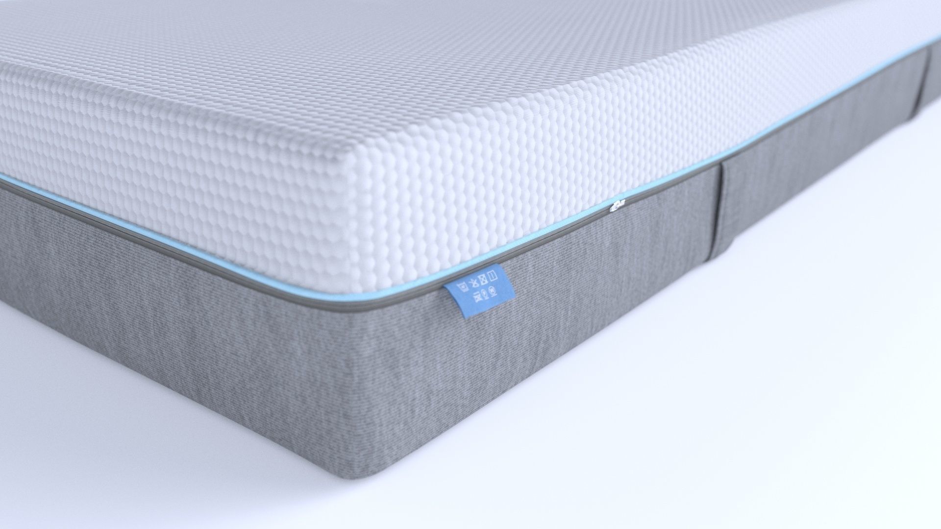 Mattress high detail 3D model_4