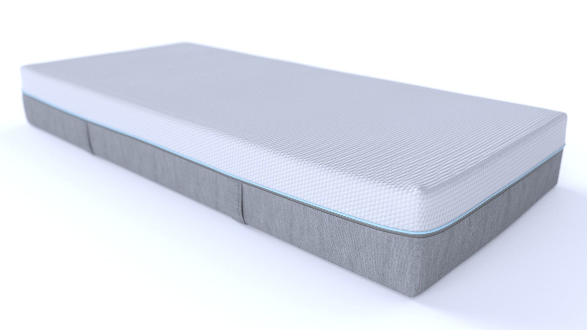 Mattress high detail 3D model_2