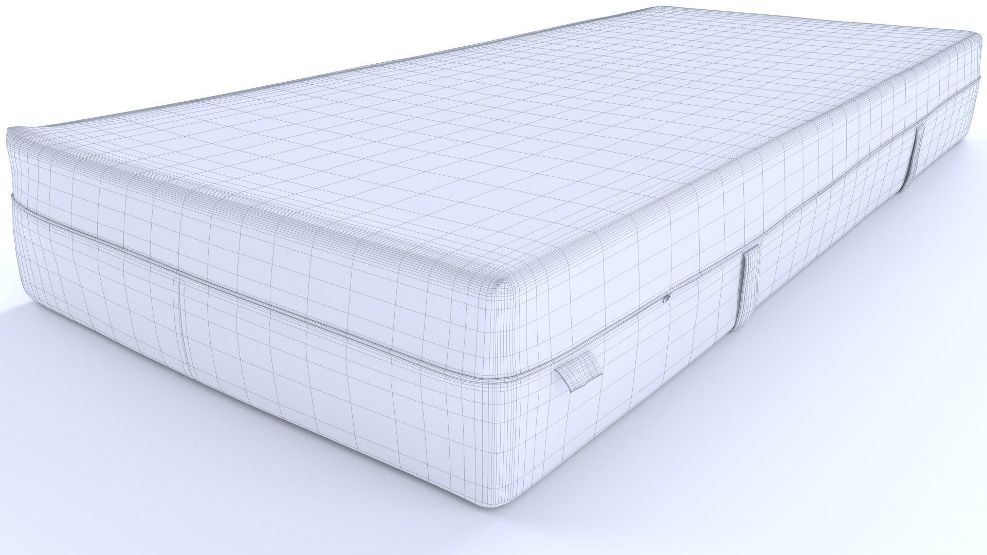 Mattress high detail 3D model_5