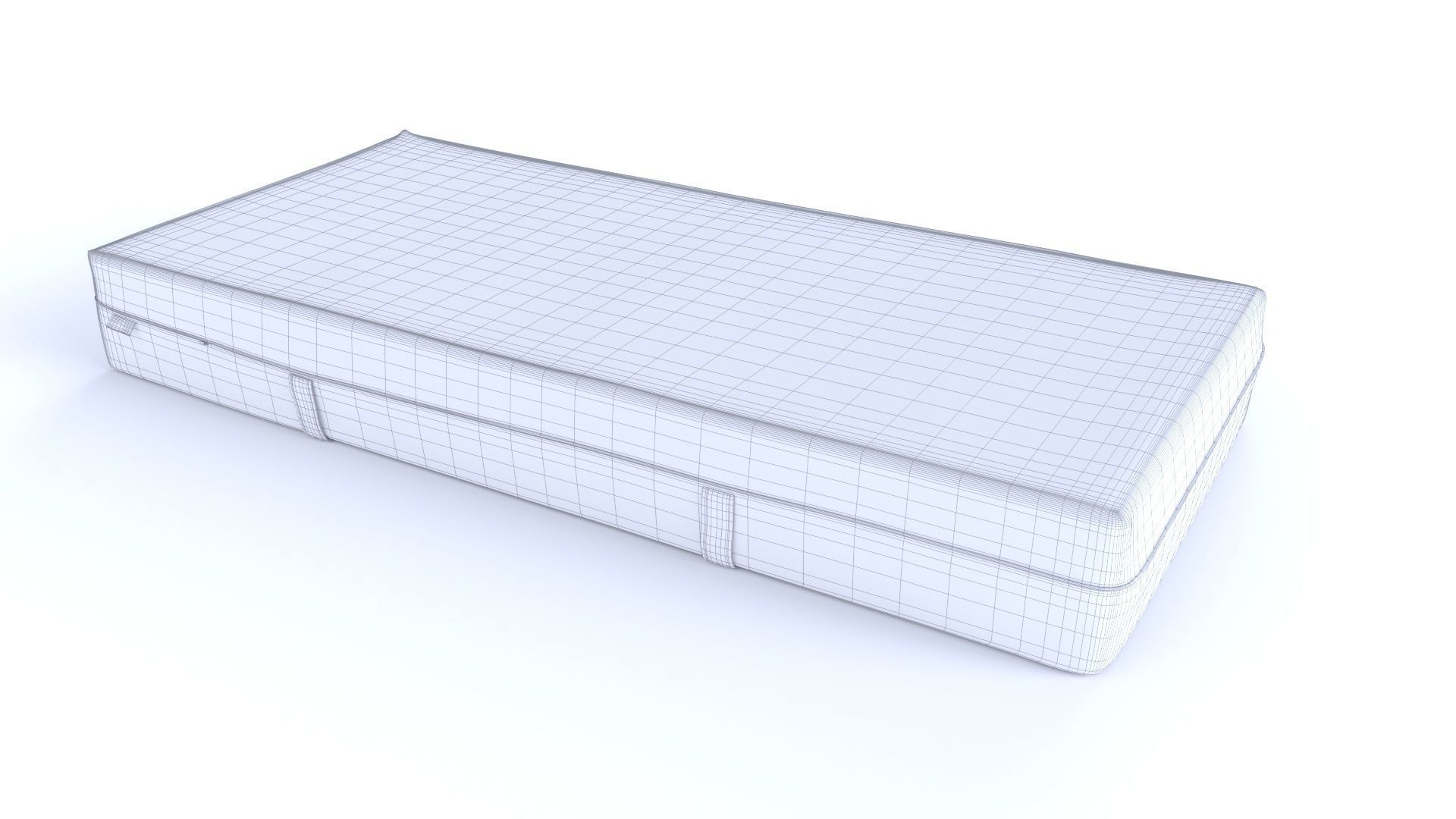Mattress high detail 3D model_6
