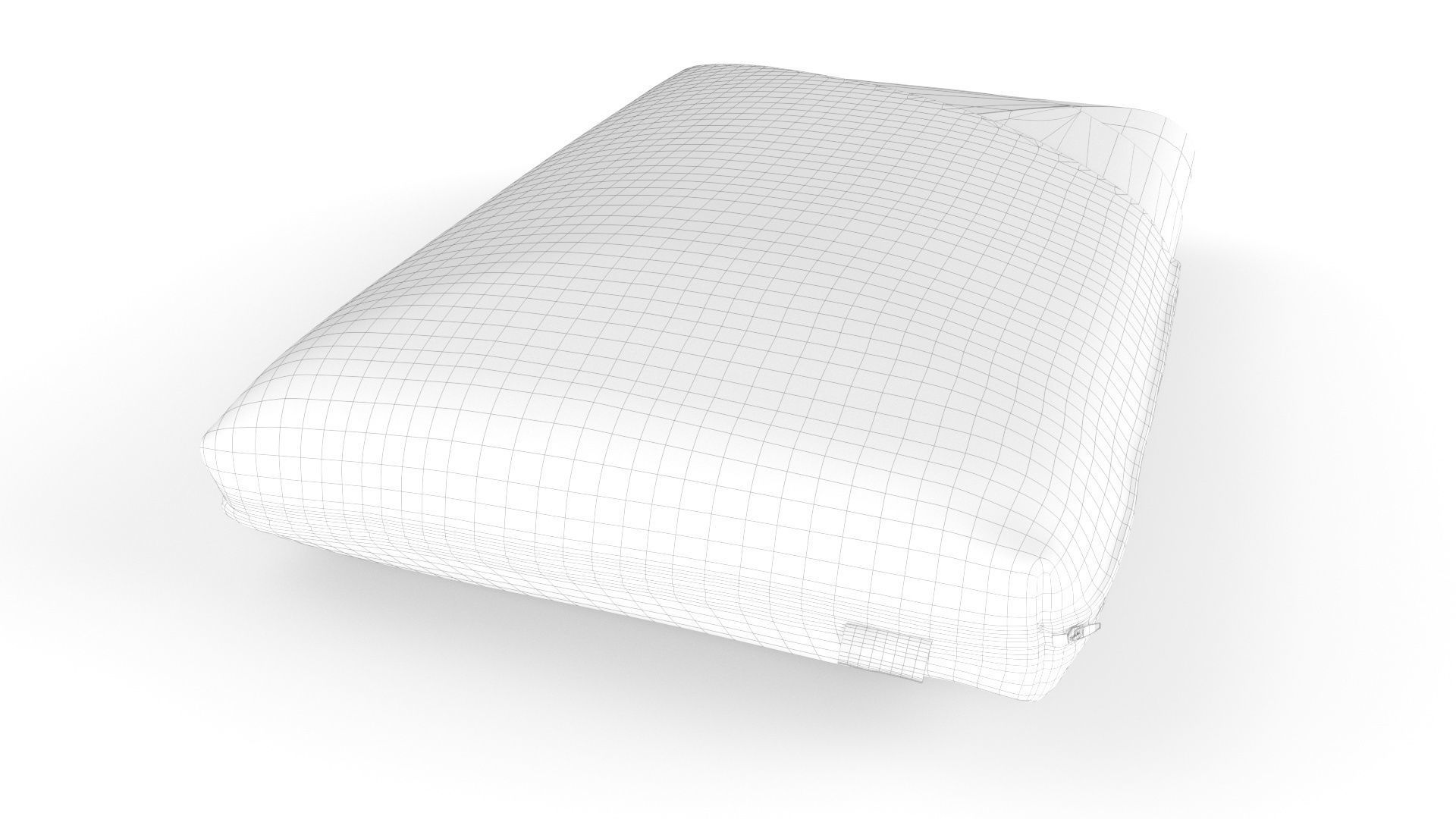 Pillow with inside layers 3D model_5