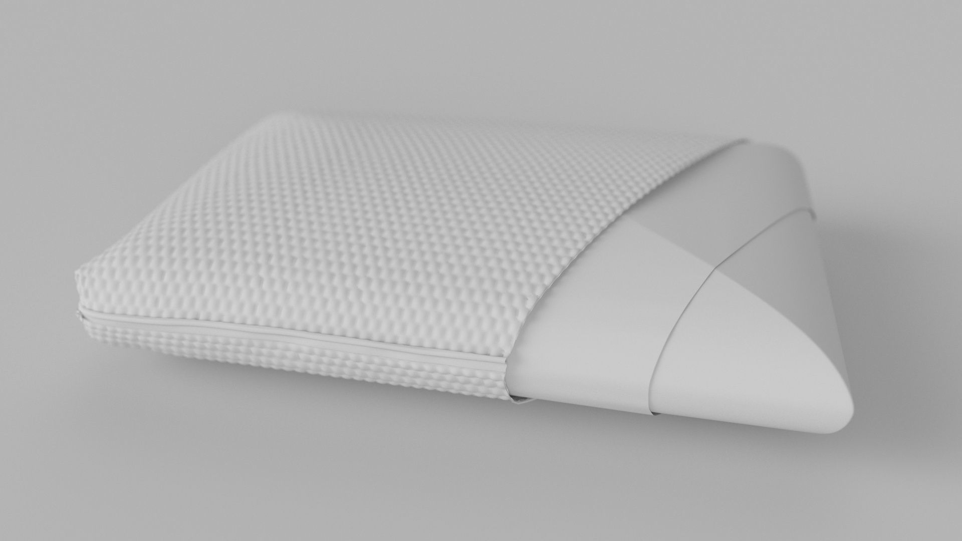 Pillow with inside layers 3D model_8