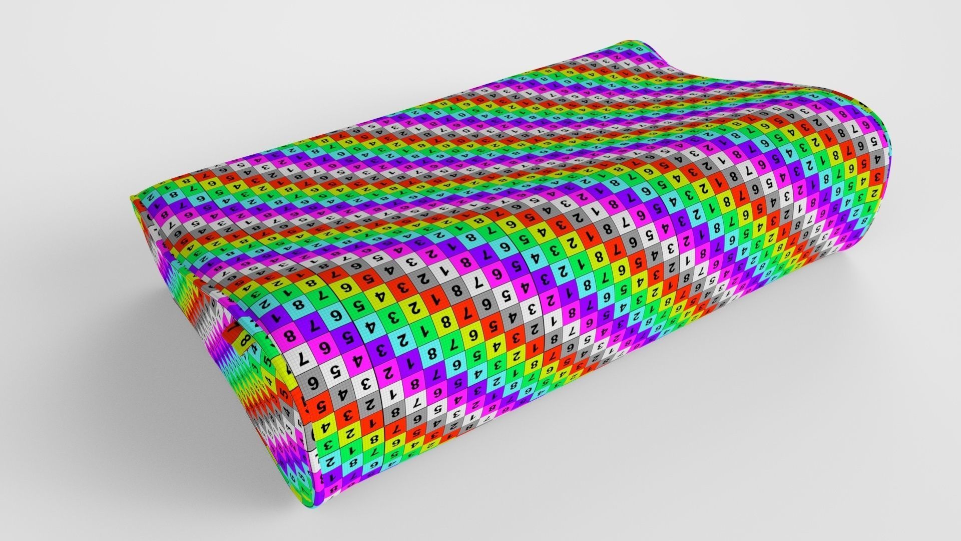 Pillow - High-res 3D model_4