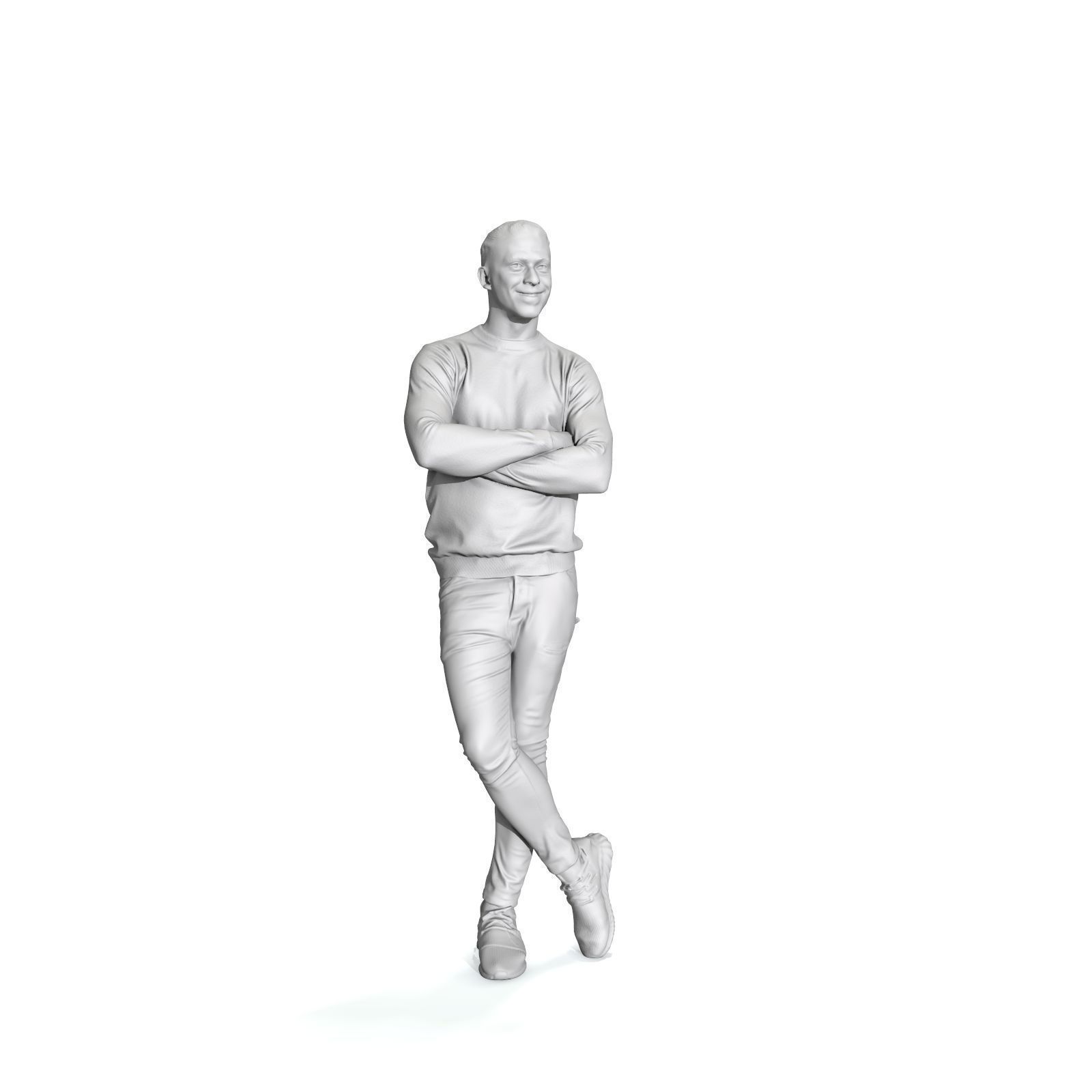 Casual Man CMAN0334 3D model_11