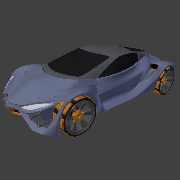 E futurOn concept car 3D model_10