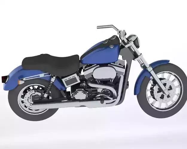Motocycle harley-davidson motorcycle 3D model