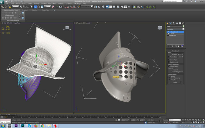gladiator helmet-3d print model 3D print model