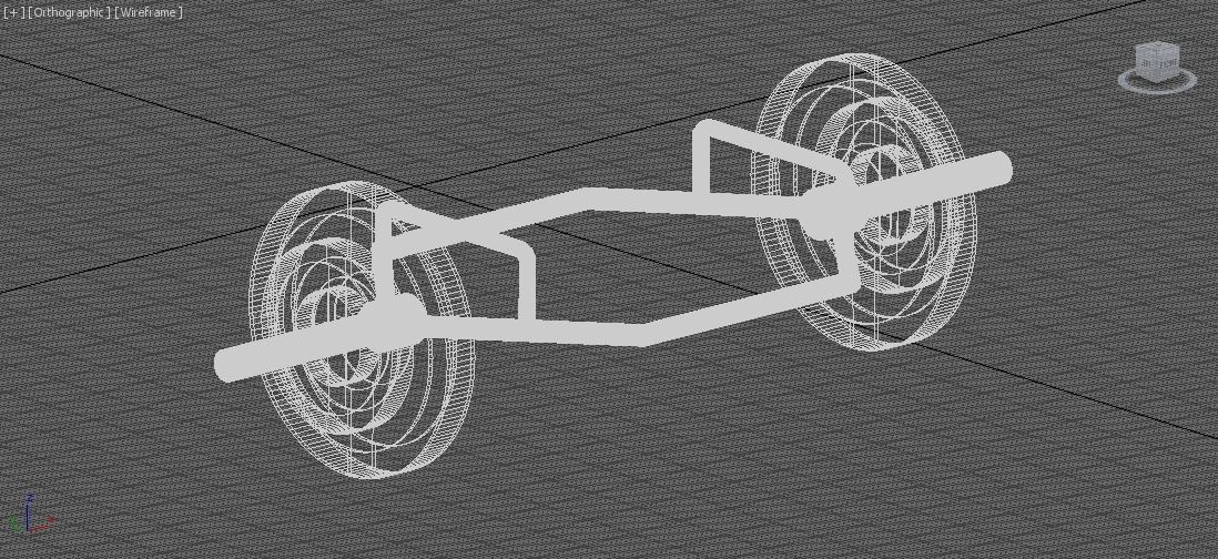 Trap Bar Deadlift - Hex Bar Barbell - Gym Equipment Low-poly 3D model_13