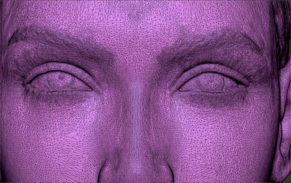 Kim Kardashian standard version only mesh 3D model_26