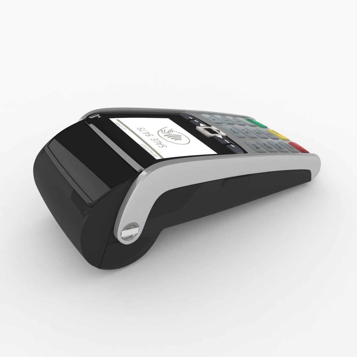 POS payment terminal 3D model_2