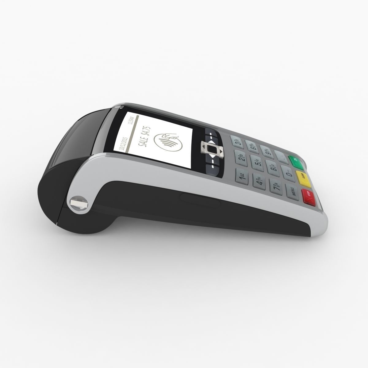 POS payment terminal 3D model_6