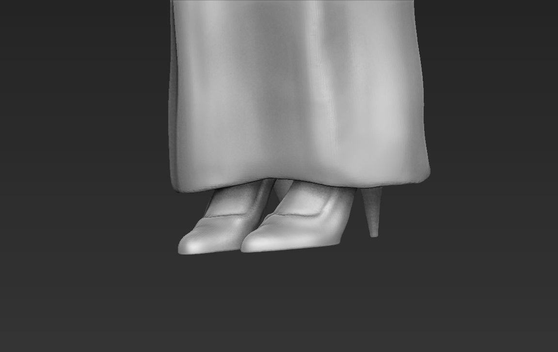 Kim Kardashian ready for full color 3D printing  3D print model_45
