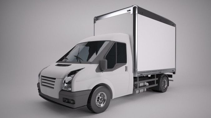 Box Van 3D model