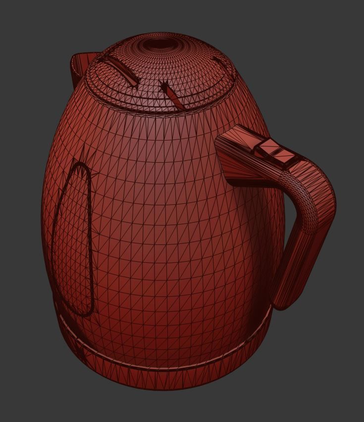 Kettle tea 3D model_4
