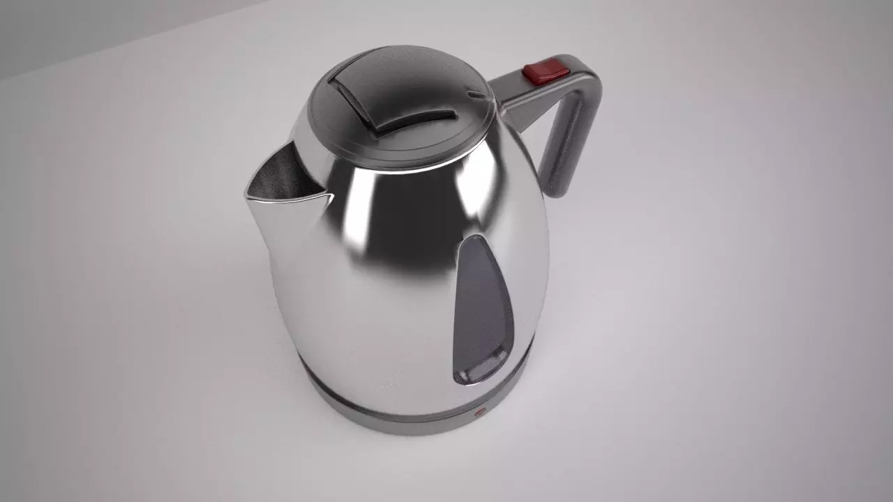 Kettle tea 3D model_0