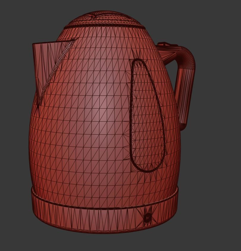 Kettle tea 3D model_2