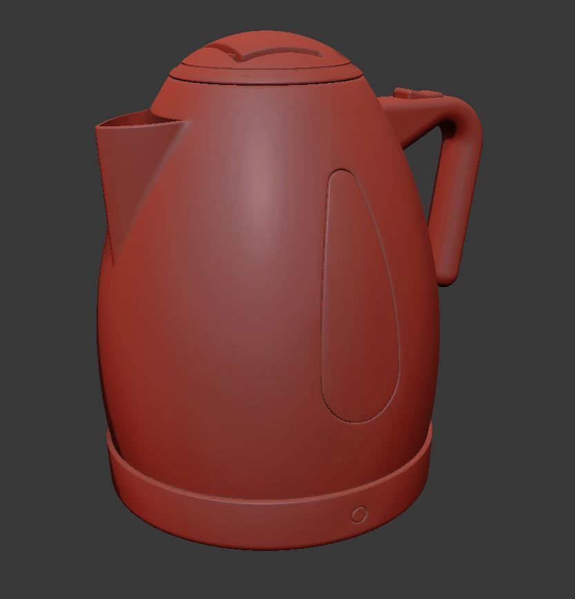 Kettle tea 3D model_3