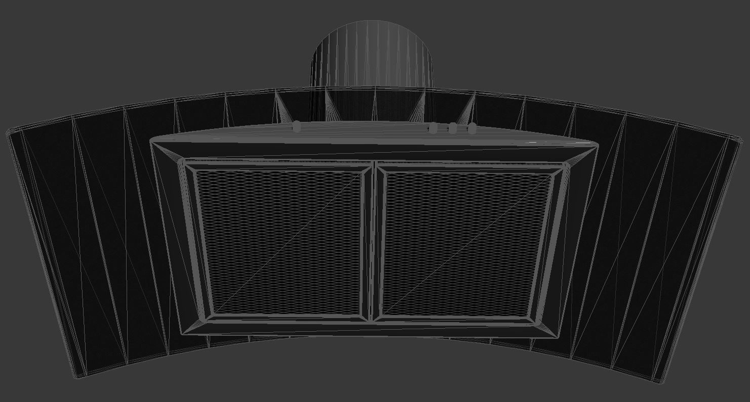 Kitchen Extractor Hood  3D model_3