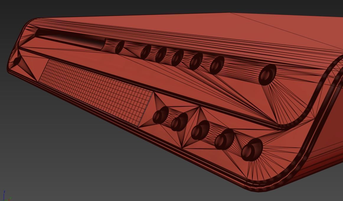 Home Cinema DVD Player  3D model_3