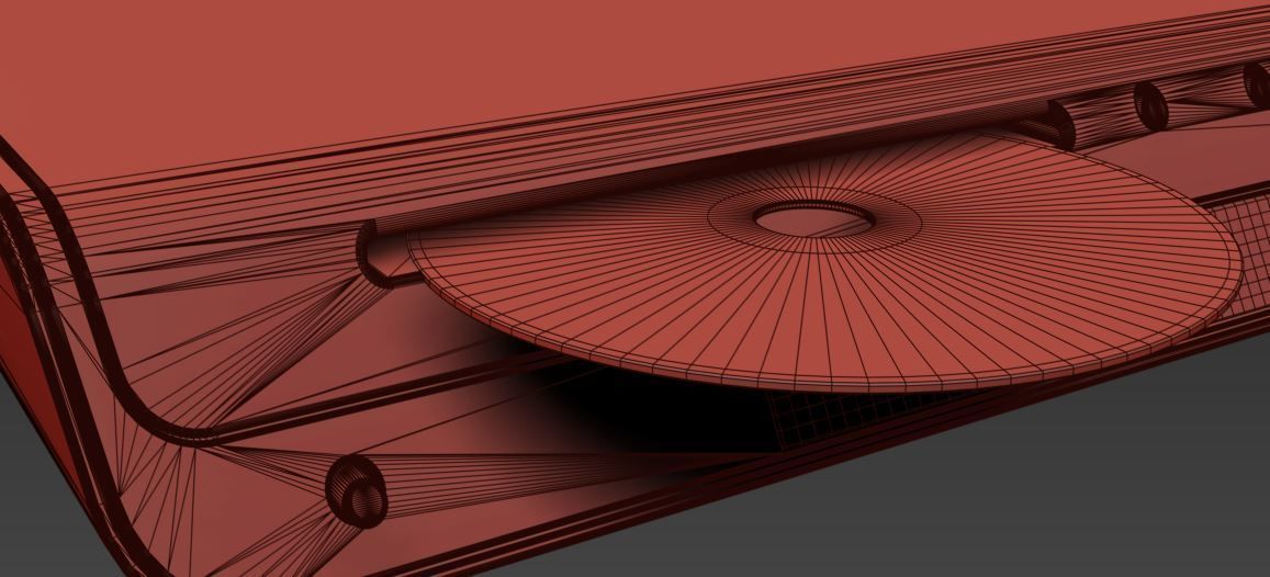 Home Cinema DVD Player  3D model_4