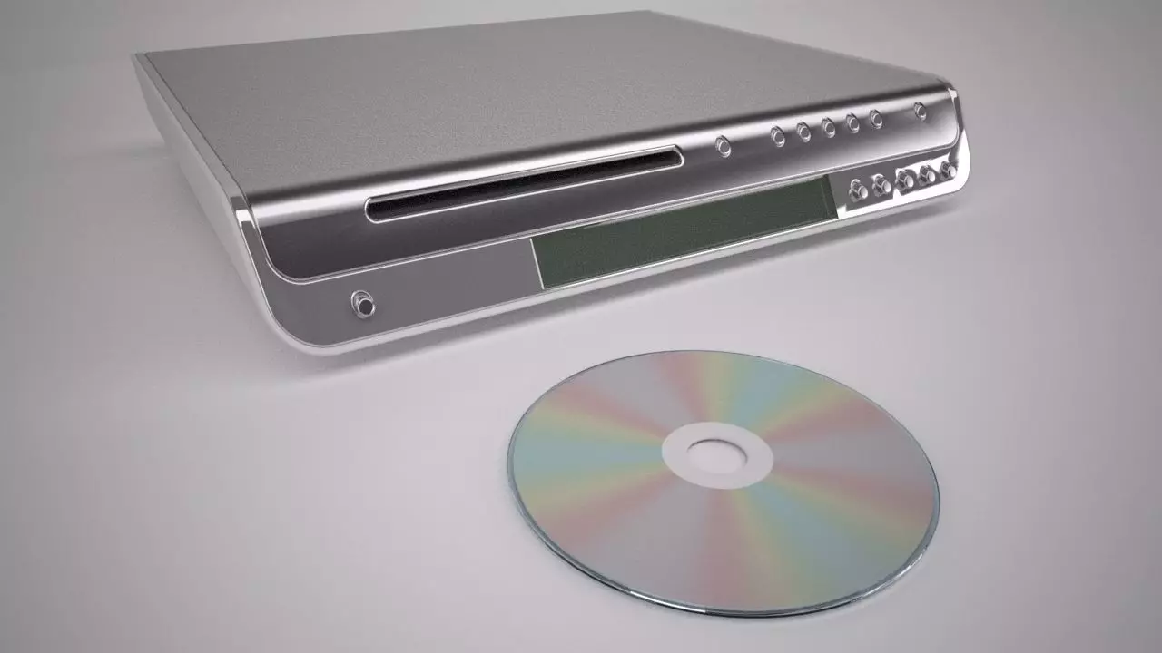Home Cinema DVD Player  3D model_0