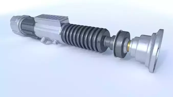 Obi-Wan Kenobi Lightsaber 3D model