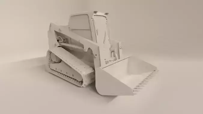 Rigged BobCAT Tracked Digger