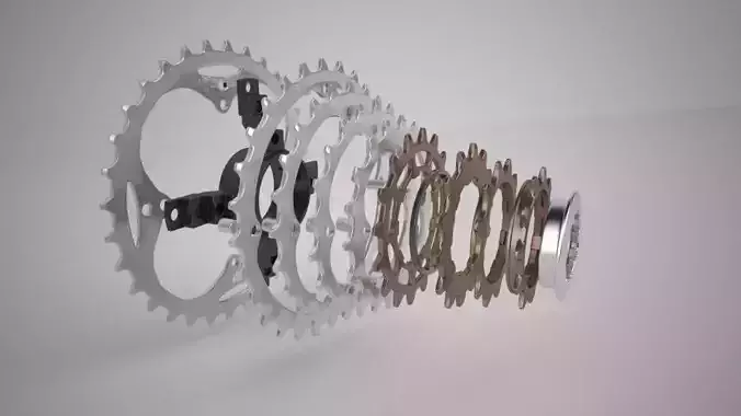 Mountain Bike Sprocket Set