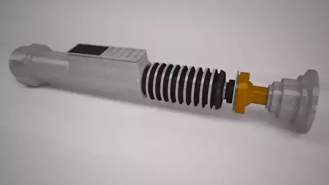 Luke Skywalker Weapon 3D model