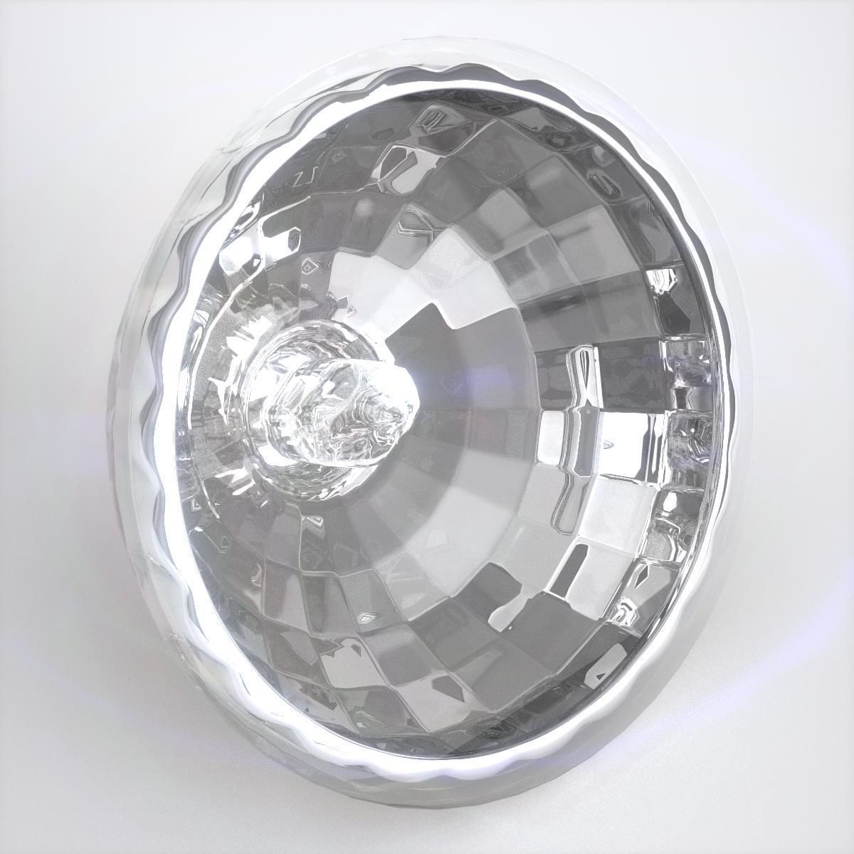 Halogen Bulb 3D model_1