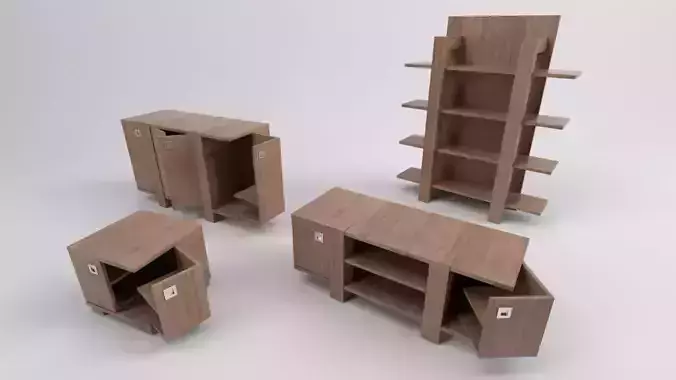 Wooden Furniture Set