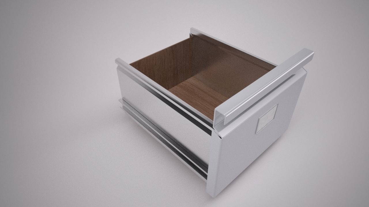 Filing Cabinet 3D model_2
