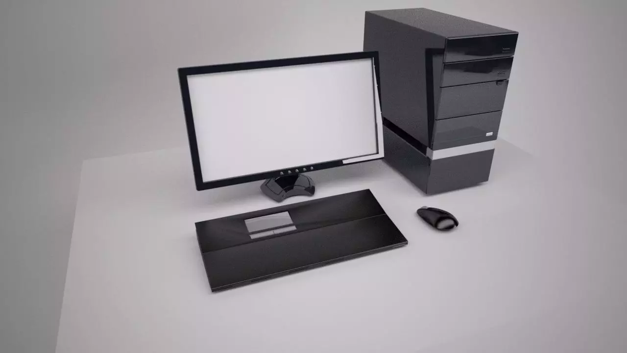 Fully Detailed Computer 3D model_3