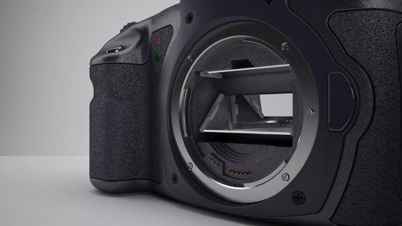 Canon EOS 5D Camera 3D model_1