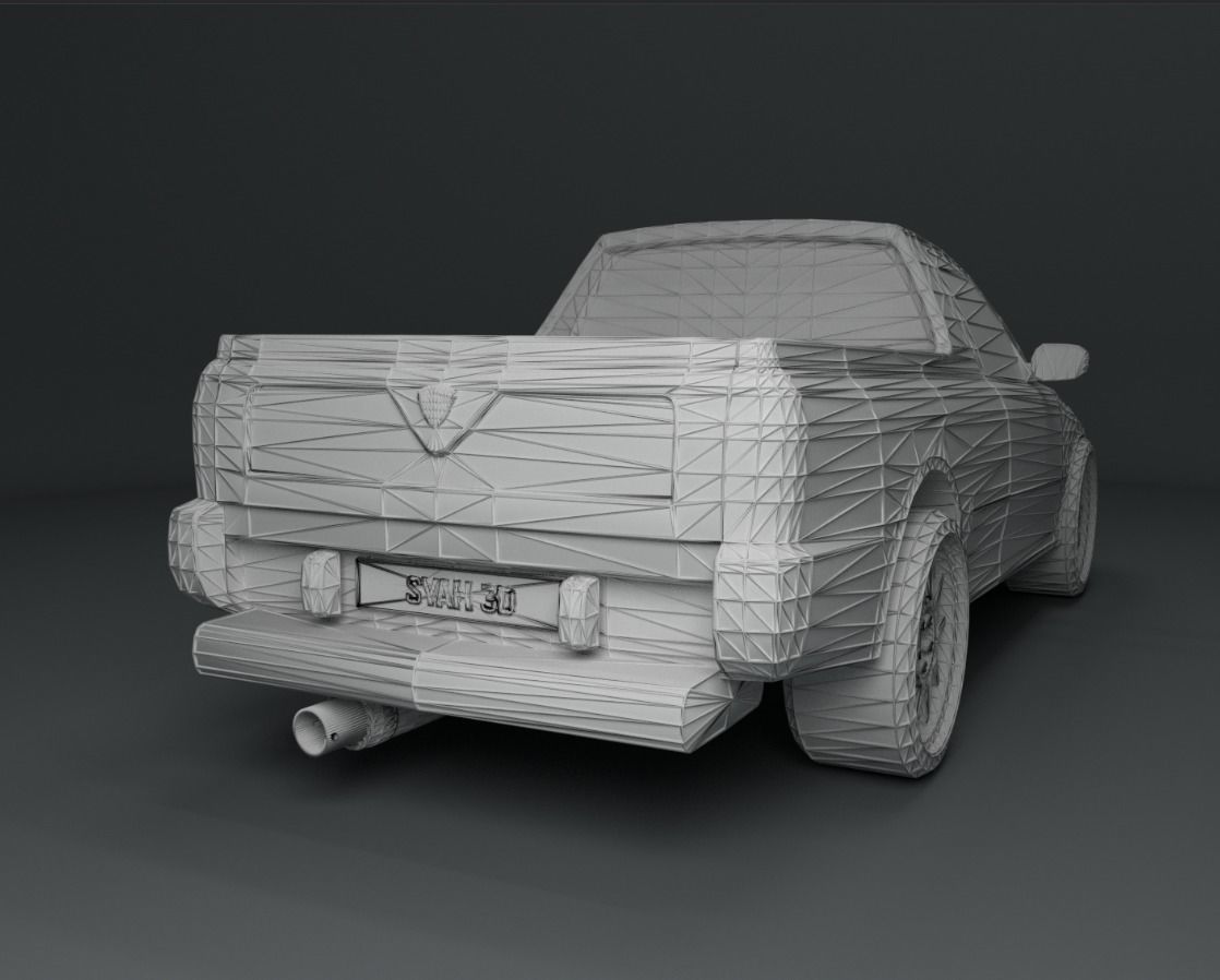 Proton Arena Jumbuck Low-poly 3D model_8