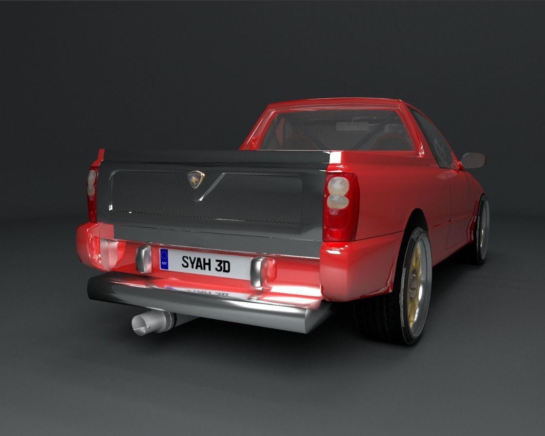 Proton Arena Jumbuck Low-poly 3D model_6