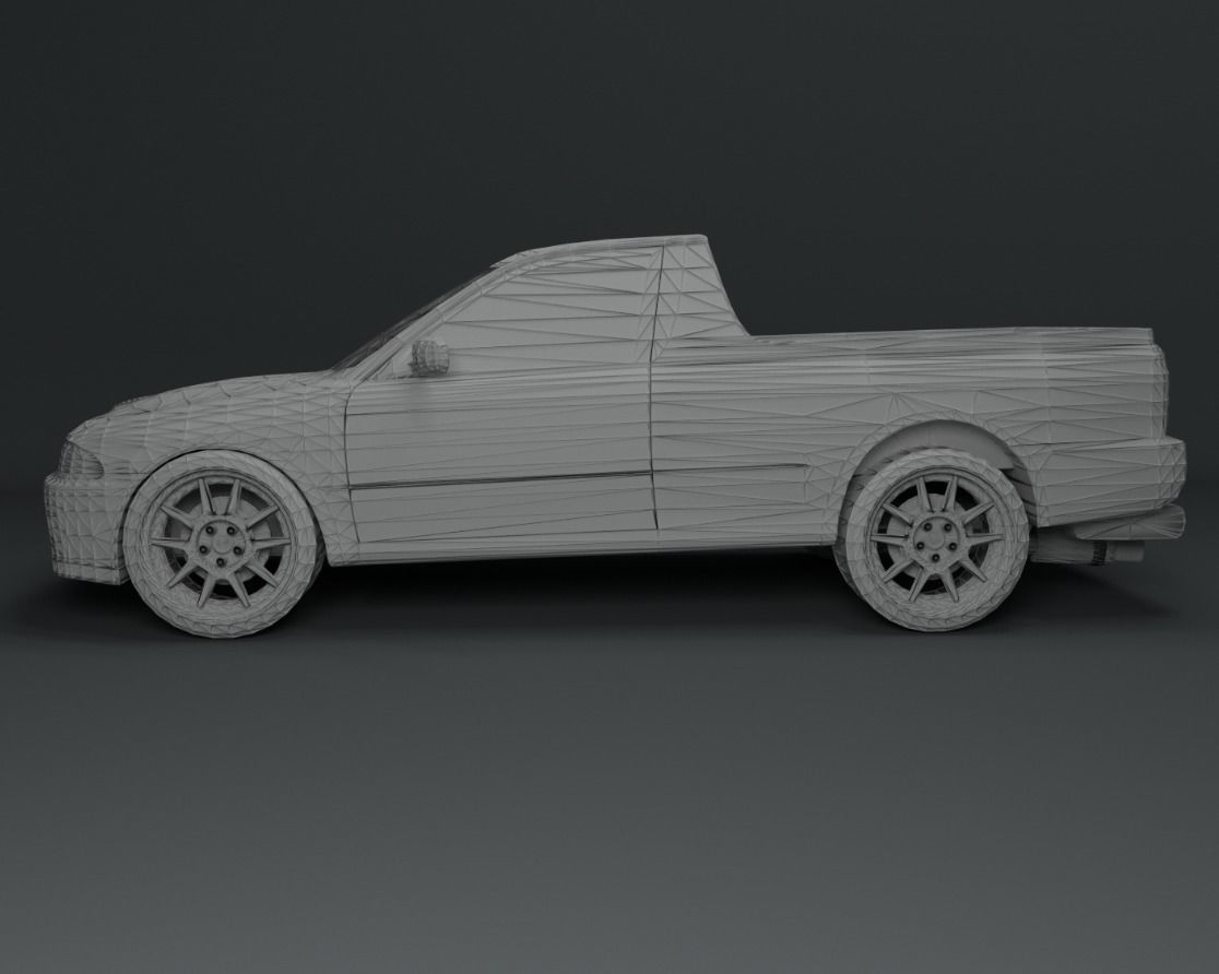 Proton Arena Jumbuck Low-poly 3D model_5