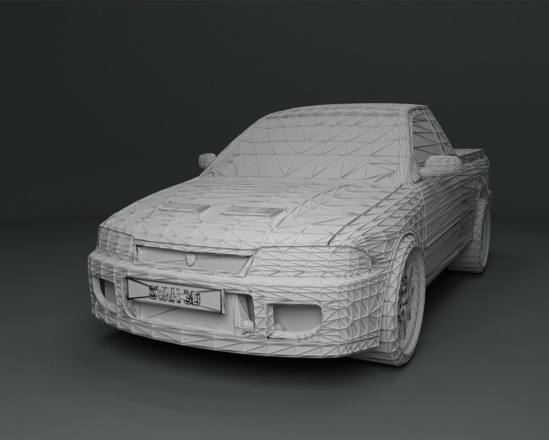 Proton Arena Jumbuck Low-poly 3D model_2