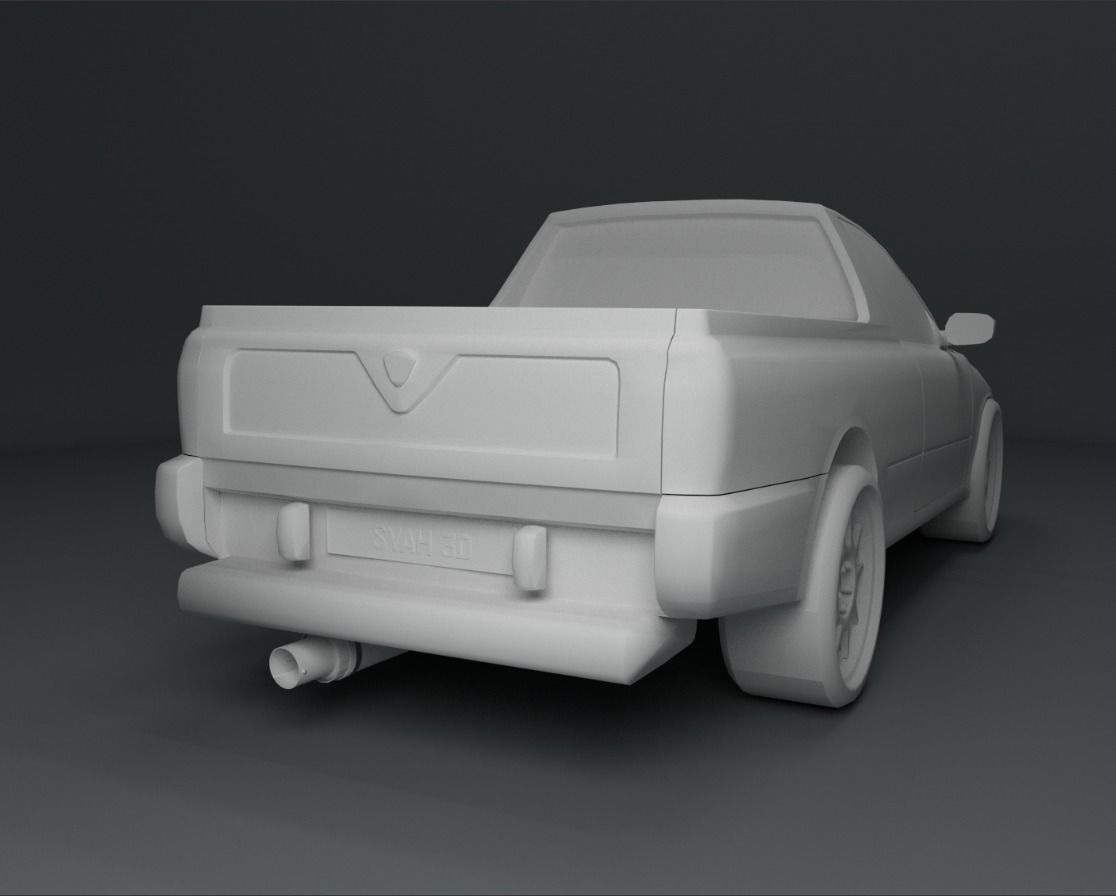 Proton Arena Jumbuck Low-poly 3D model_7