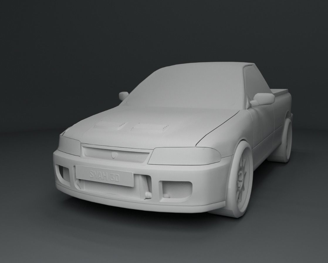 Proton Arena Jumbuck Low-poly 3D model_1