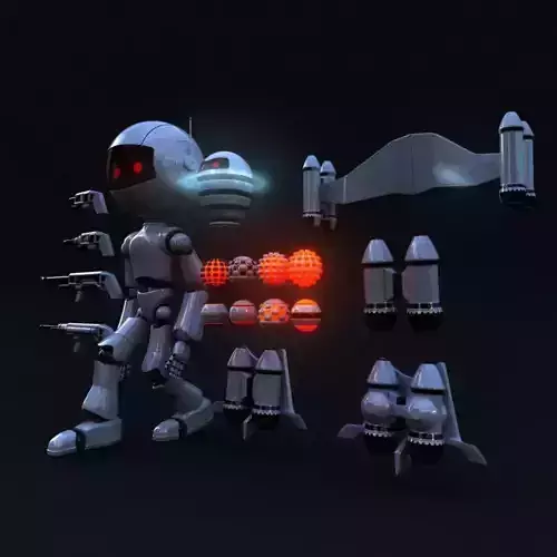 Full Rigged Robot