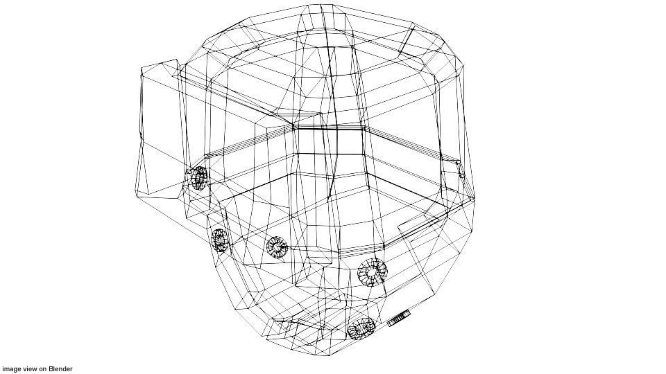 Hat - Ushanka 3D model_3