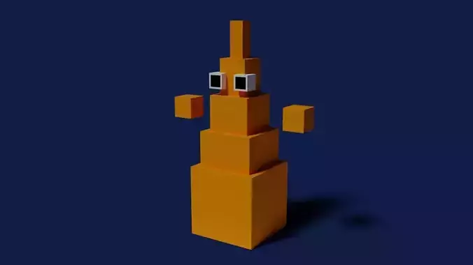 Game Charakter - Rigged