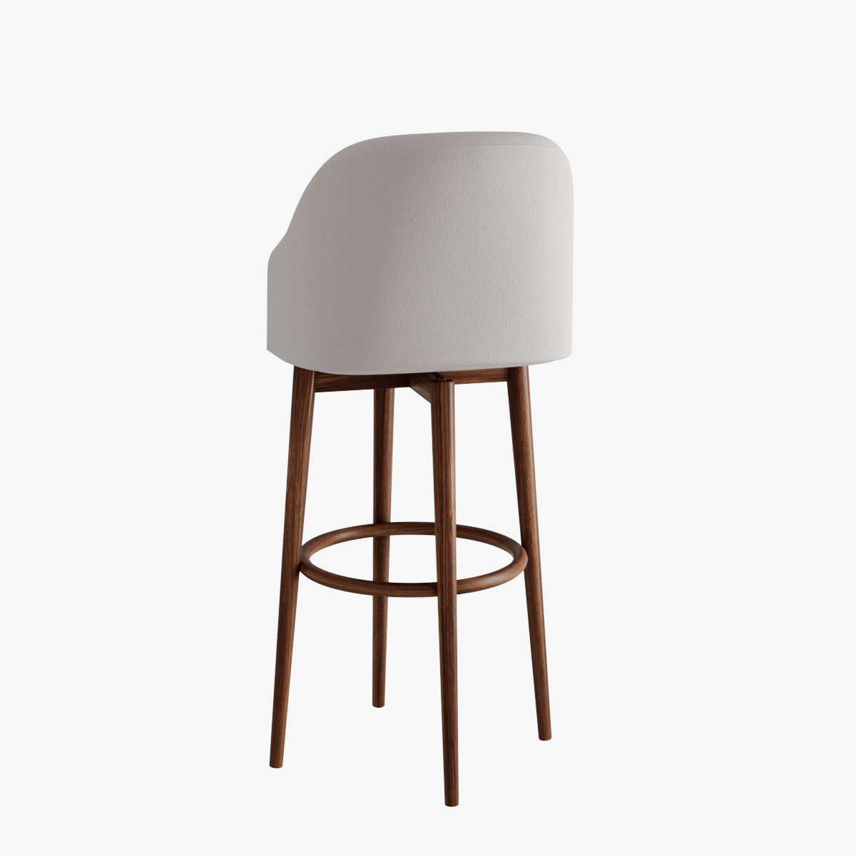 Stool Saddle Bar 3D model_2